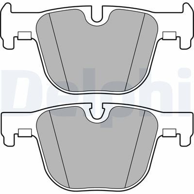 BMW 3 F30 340i 3.0 2015-2018 Delphi Arka Balata NETPAR25515