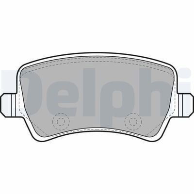 Volvo XC60 2.0 D4 2012-2020 Delphi Arka Balata NETPAR24496