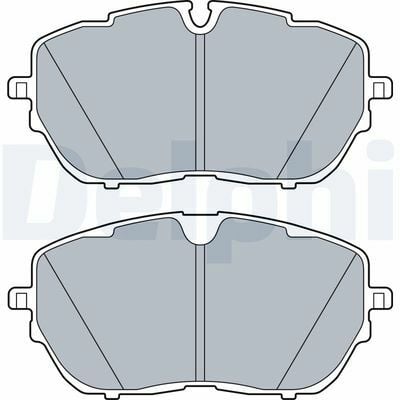 Opel Grandland X 1.2 2017-2021 Delphi Ön Balata NETPAR22219