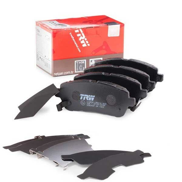 Mazda 2 1.3 2007-2014 TRW Ön Balata NETPAR24283