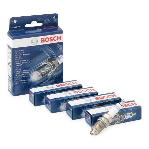 Audi A6 2.0 2001-2004 Bosch Nikel Buji KUTU (FLR8LDCU+) 4 Adet