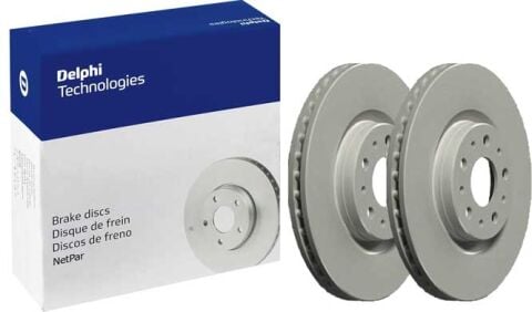 Fiat Egea 1.3MJ 2015-2025 Delphi Ön Disk 281x43,4mm 2 Adet