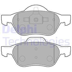 Renault Megane 2 1.5dCi 2006-2009 Delphi Ön Balata