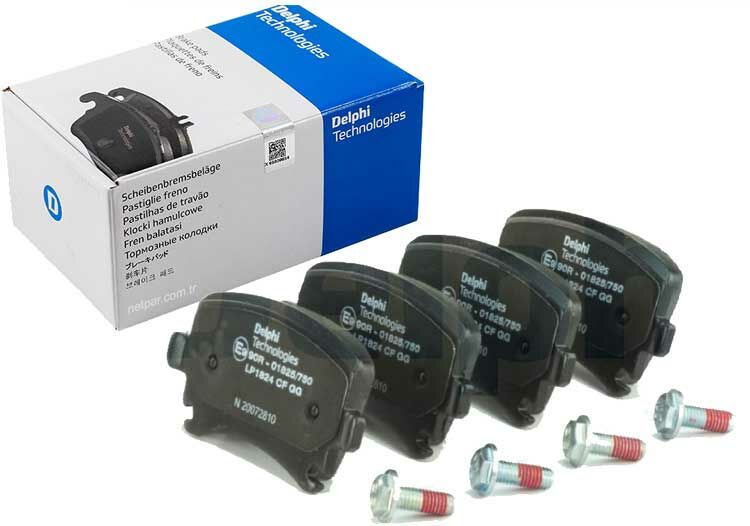 Volkswagen Passat 1.4TSI 2007-2019 Delphi Arka Balata NETPAR24483