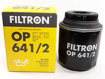 Seat Leon 1.4TSI 2009-2012 FILTRON Yağ Filtresi OP641/2