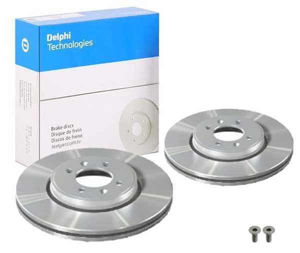 Renault Clio 5 1.0TCe 90 2020-2025 Delphi Ön Disk 280mm 2 Adet