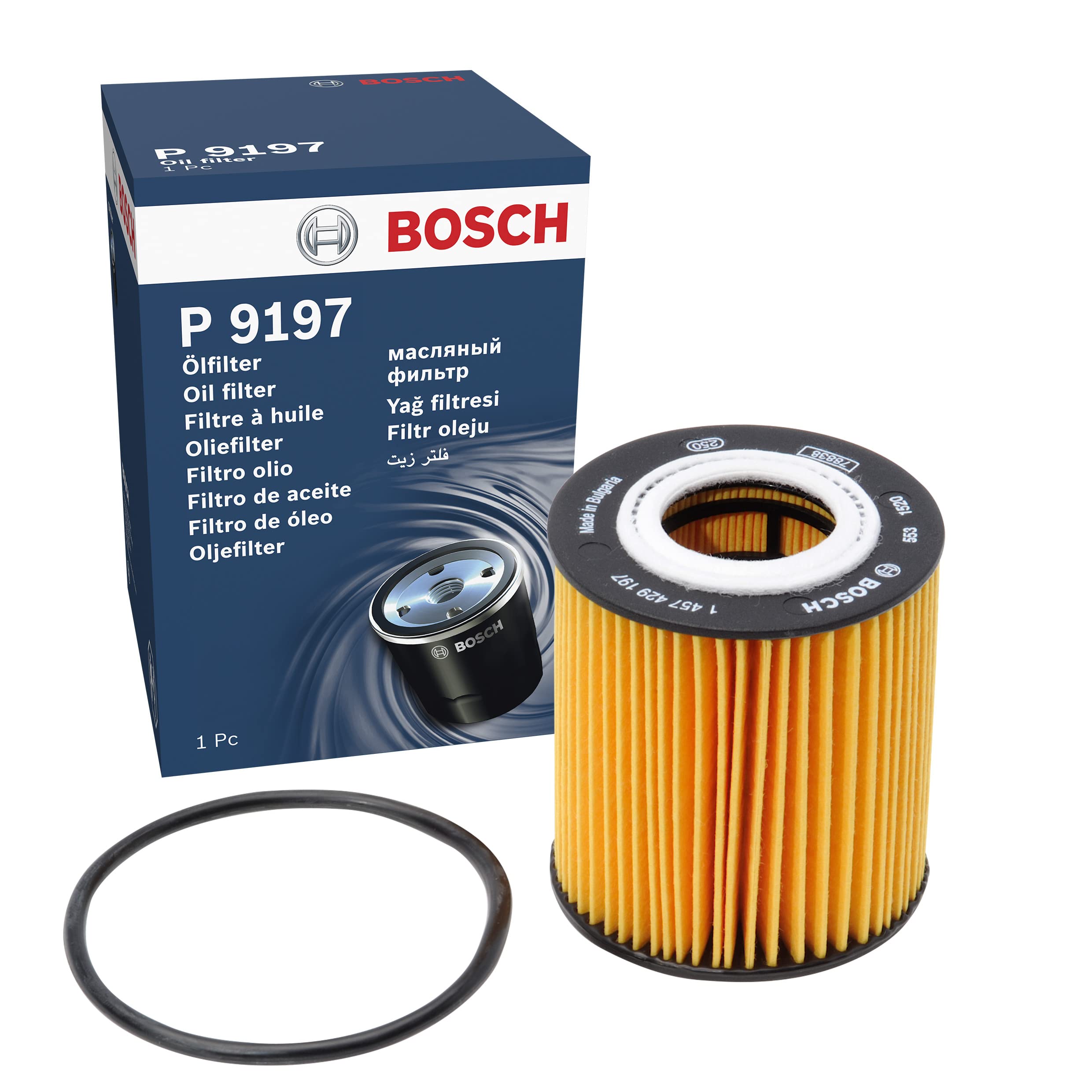 Fiat 500X 1.6 2014-2016 Bosch Yağ Filtresi NETPARP9197