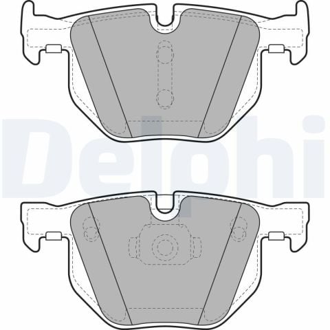 BMW X6 E71 xD 35d 3.0 2008-2010 Delphi Arka Balata NETPAR21282