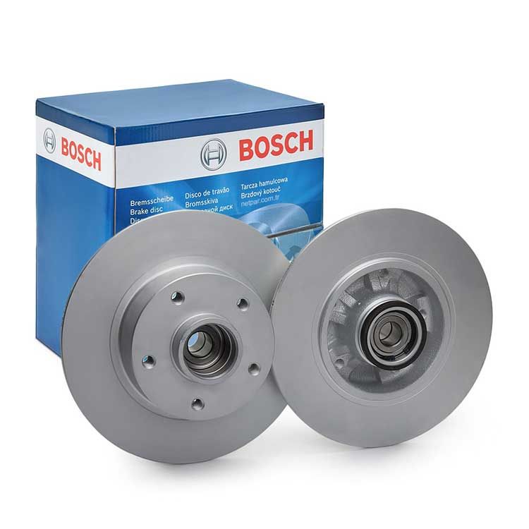 Renault Captur 1.3Tce 140 2020-2025 Bosch Arka Disk Rulmanlı 260mm 2 Adet
