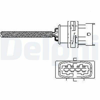 Opel Astra H 1.6 2004-2007 Delphi Oksijen Sensörü