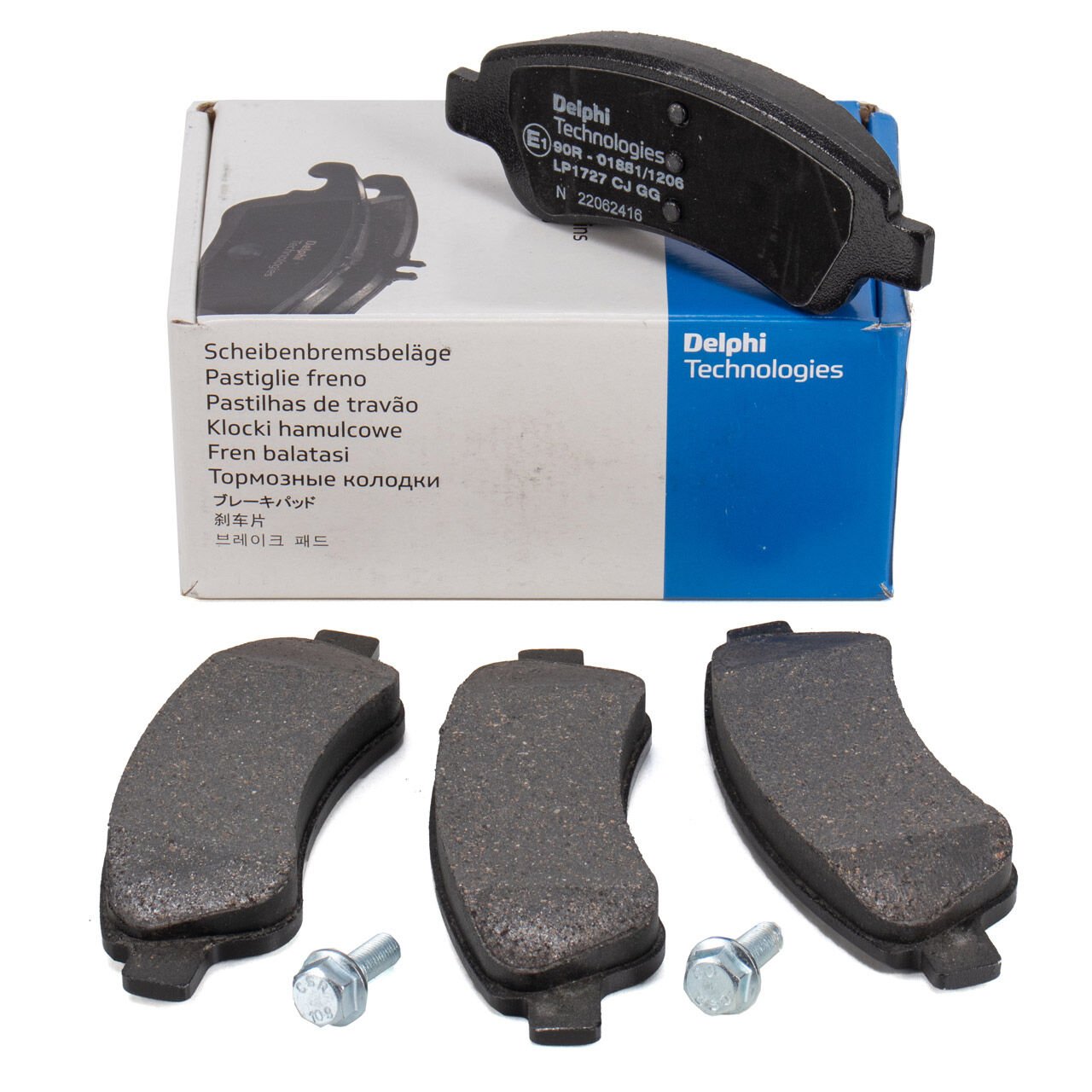 Citroen C4 1.6 88-80 kw 2008-2011 Delphi Ön Balata NETPARNET23599 (5FW-NFU)