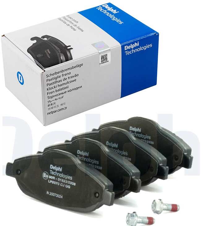 Peugeot 308 1.6 128-110-103-88 kw 2007-2013 Delphi Ön Balata NETPAR24660 (5FS-5FT-5FW-5FX-5FY)