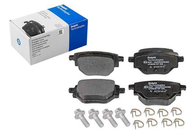 Peugeot 2008 1.2 96-81-74-60 kw 2013-2020 Delphi Arka Balata NETPAR26195 (HMZ-HNK-HNS-HNY-HNZ)