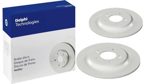 Hyundai Tucson 1.6CRDi 100-85 kw 2018-2021 Delphi Arka Disk 300mm NETPAR164C 2 Adet (D4FE)