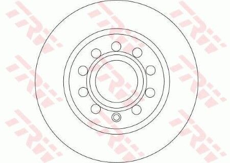 Seat Leon 1.4TSI 2014-2018 TRW Arka Disk 253mm 2 Adet (CZD-CZE)