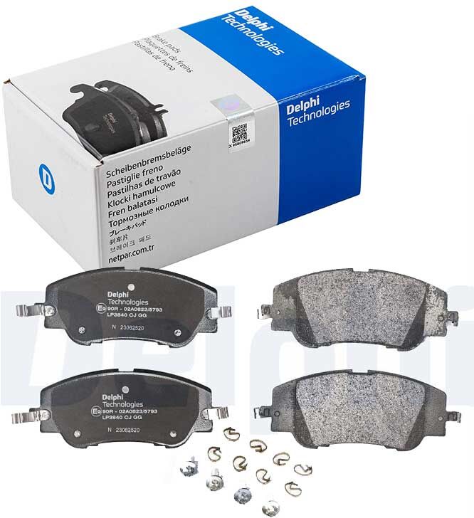 Citroen C4 1.2 PureTech 96 kw 2014-2017 Delphi Ön Balata NETPAR26620 (HNS-HNY)