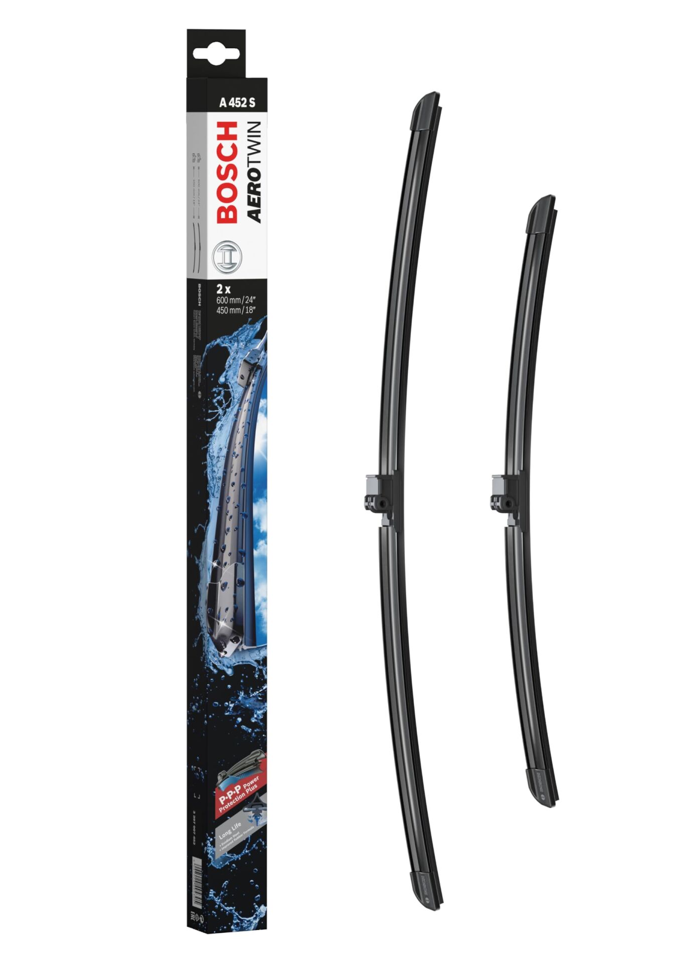BMW 3 E93 320d 2.0 2008-2009 Bosch Aerotwin Silecek A452S