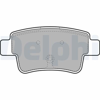 Opel Corsa D 1.4 2012-2014 Delphi Arka Balata NETPAR24349