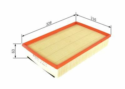 Volvo V70 2.0 T 2000-2008 Bosch Hava Filtresi S0264