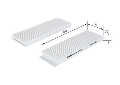 Hyundai i20 1.2 2010-2015 Bosch Polen Filtresi