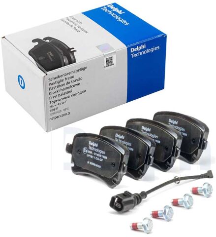 Audi A6 2.0TDI 140-130-125-120-110-103-100-89 kw 2004-2018 Delphi Arka Balata NETPAR23326 (BLB-BNA-B