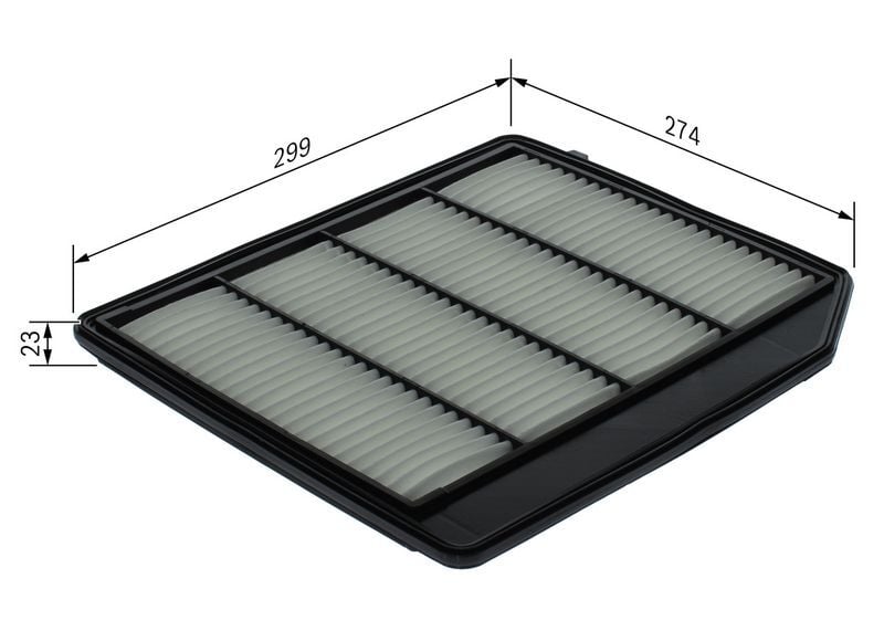 Suzuki Vitara S 1.4 103 kw 2015-2022 Bosch Hava Filtresi (K14C)