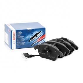 Seat Ibiza 1.4 2008-2015 Bosch Ön Balata NETPAR23587 (BXW-CGG)