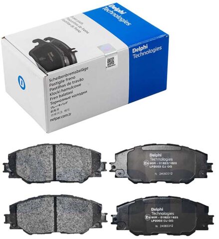 Toyota RAV4 2.0 116-112-111-110-96 kw 1994-2017 Delphi Ön Balata NETPAR24337 (1AZ-3S-3ZR)