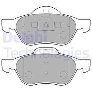 Renault Laguna 3 1.5dCi 2007-2016 Delphi Ön Balata