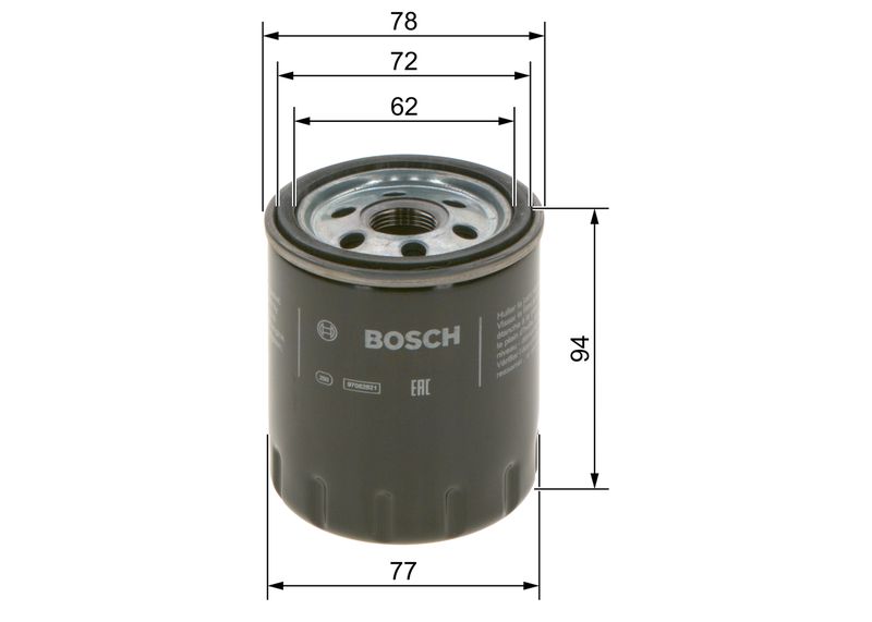 Peugeot Boxer 2.0HDi 2015-2023 Bosch Yağ Filtresi NETPAR