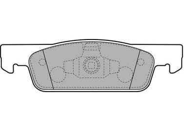 Renault Symbol 1.5dCi 2013-2015 Delphi Ön Balata NETPAR25702