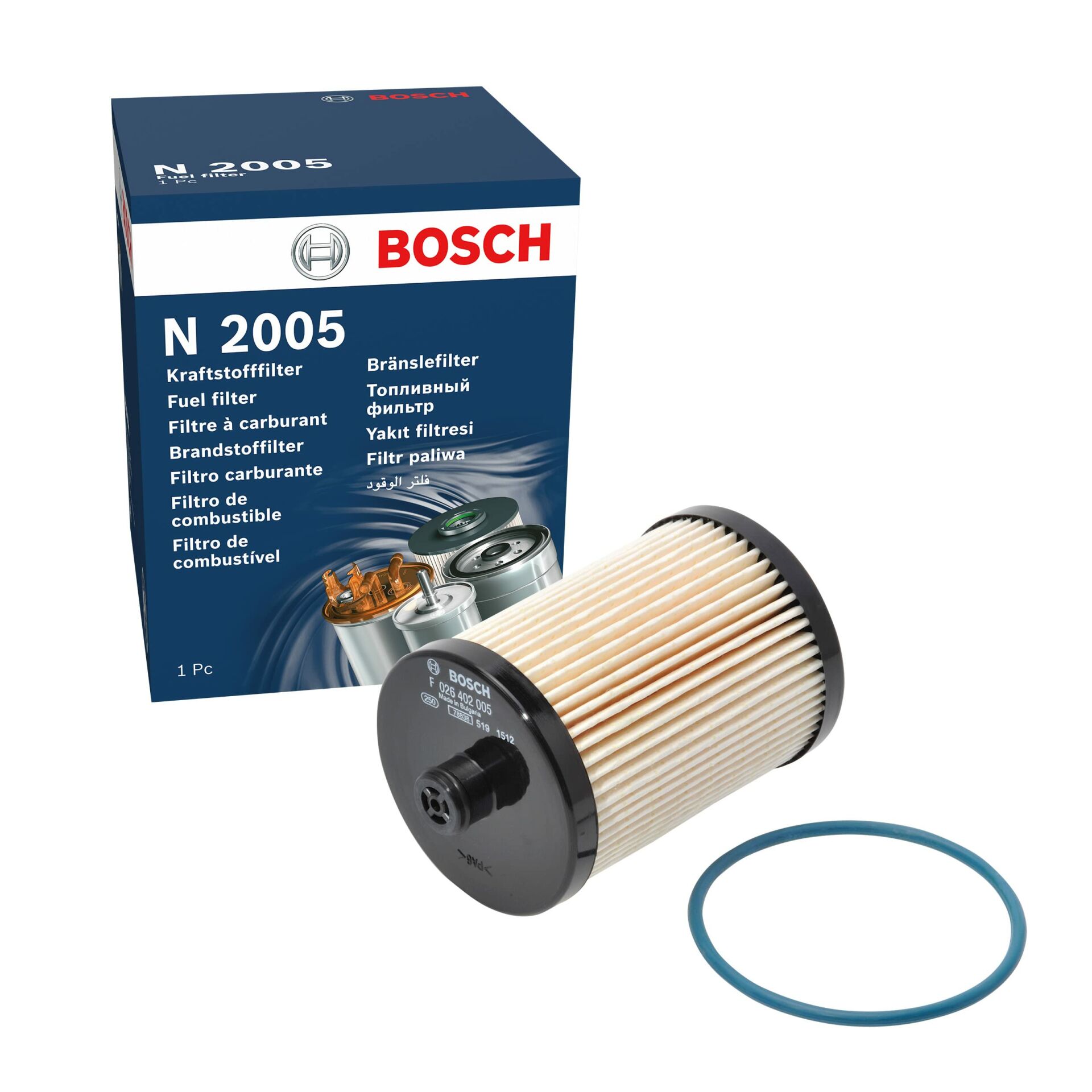 Volvo XC90 2.4 D5 2010-2015 Bosch Mazot Filtresi N2005