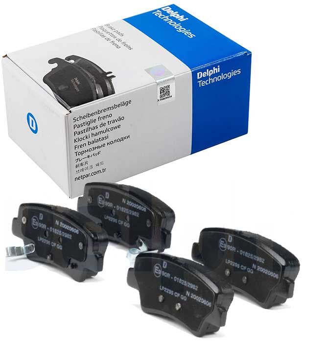 Hyundai Elantra 1.6 97-96-94-90-84-82-80-78-66 kw 1990-2020 Delphi Arka Balata NETPAR25337 (16GM-4G6