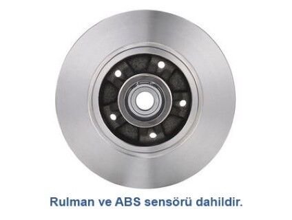 Renault Fluence 1.6dCi 2012-2017 Bosch Arka Disk (Rulmanlı) 2 Adet (R9M)