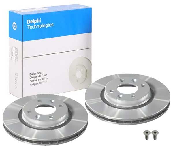 Dacia Sandero 1.0TCe 90 2021-2025 Delphi Ön Disk 258mm NETPAR4570 2 Adet