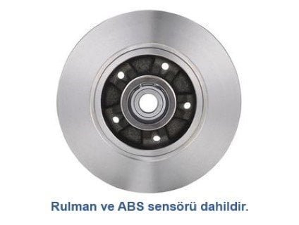 Renault Megane 3 1.6 2011-2016 Bosch Arka Disk (Rulmanlı) 2 Adet