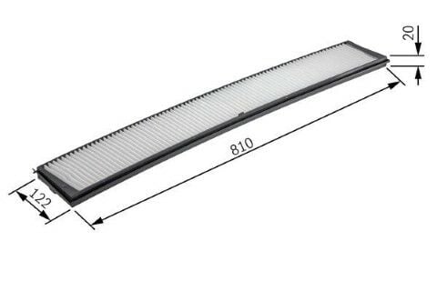 BMW 1 E87 116d 2.0 2009-2011 Bosch Karbonlu Polen Filtresi