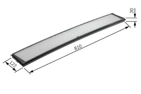 BMW 1 E81 116i 2.0 2009-2011 Bosch Karbonlu Polen Filtresi