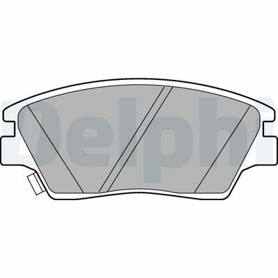 SsangYong Tivoli 1.6D 2015-2019 Delphi Ön Balata NETPAR22592