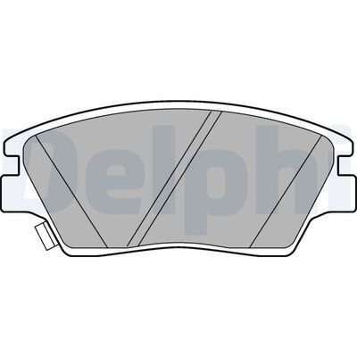 SsangYong Tivoli 1.6D 2015-2019 Delphi Ön Balata NETPAR22592