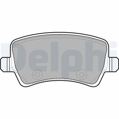 Volvo XC60 2.0 D4 2012-2020 Delphi Arka Balata NETPAR24496