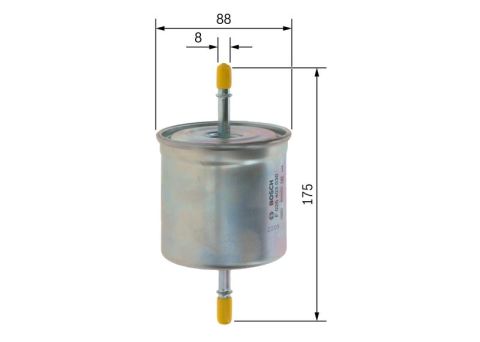 Volvo XC90 2.9 T6 2005-2007 Bosch Benzin Filtresi NETPAR3030