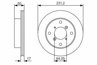 Suzuki Swift 1.3 1996-2001 Bosch Ön Disk 2 Adet