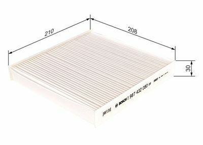 Renault Laguna 2 1.9DCI 2001-2007 Bosch Polen Filtresi