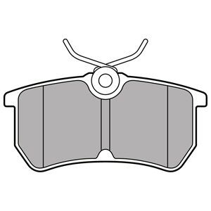 Ford Fiesta 1.6 2013-2016 Delphi Arka Balata