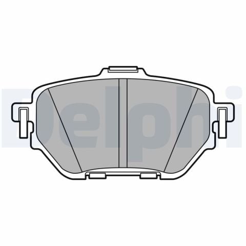 Toyota Corolla 1.6VVTi 2019-2025 Delphi Arka Balata NETPAR26236