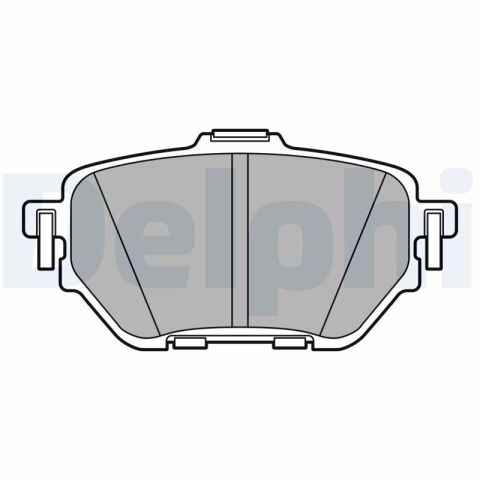 Toyota Corolla 1.6VVTi 2019-2021 Delphi Arka Balata NETPAR26236 (1ZR)