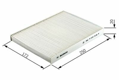 Kia Ceed 1.6CRDi 2006-2012 Bosch Polen Filtresi M 2055