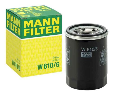 Honda Accord 2.0 1990-2015 MANN Yağ Filtresi W610/6 (F20A-F20A4-F20B6-F20Z1-F20Z2-K20A-K20Z2-R20A-R20A3)
