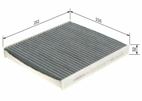 Seat Ateca 1.5TSI 2019-2025 Bosch Karbonlu Polen Filtresi R2543